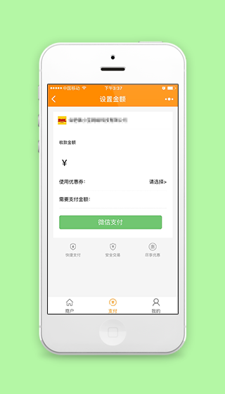 商户产品服务金额设置支付页程序源码下载